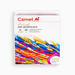 Camel Artist HD ACRYLICS 14 Shades 20 ml